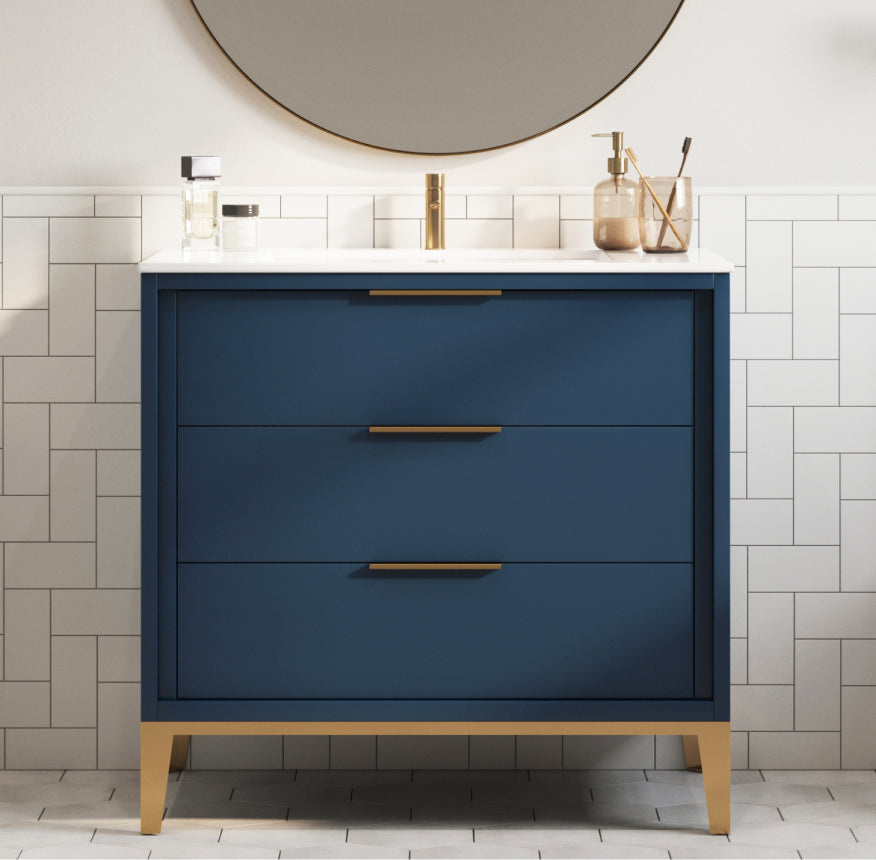 Blue Vanities