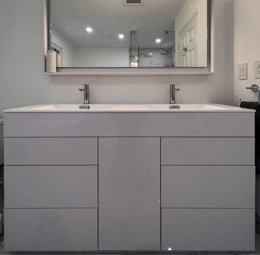 Gray Vanities