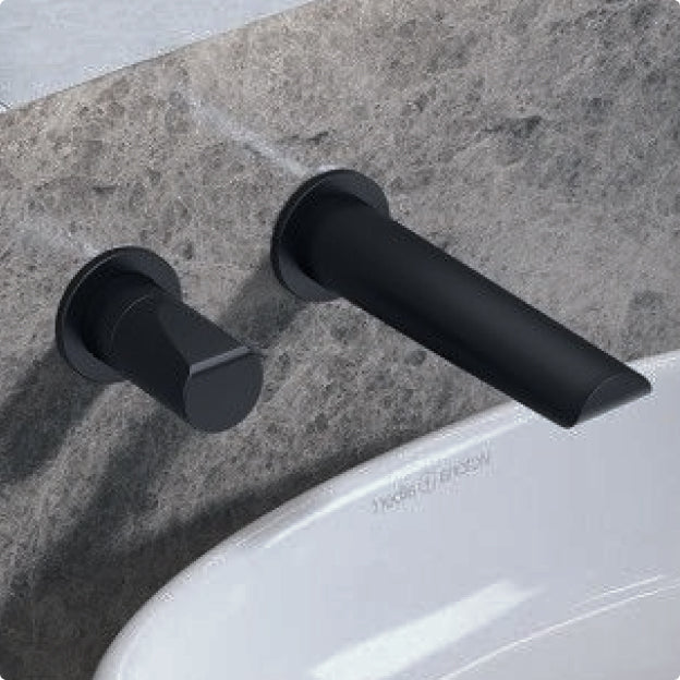 Bathroom Wall-Mount Faucets