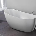 Zitta Issa 59" Freestanding Bathtub White