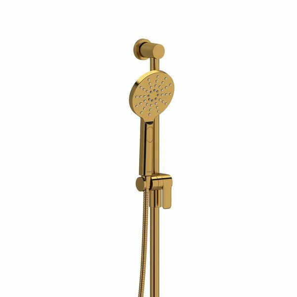riobel riu pressure balance hand shower faucet system single function Brushed Gold