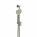 riobel riu 2 way system with spout and head shower Brushed Nickel