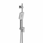 Riobel Equinox 3-Way System, Hand Shower Rail, Elbow Supply, Shower Head and 2 Body Jets Chrome Ceiling Arm