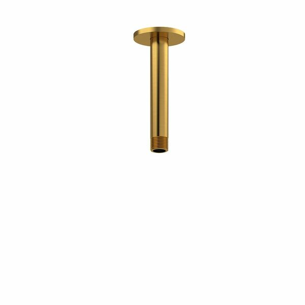 riobel riu 2 way system with hand shower and shower head Brushed Gold