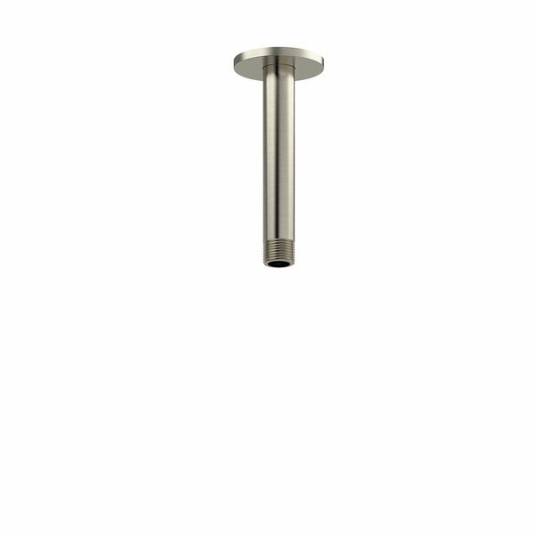 riobel riu 2 way system with hand shower and shower head Brushed Nickel