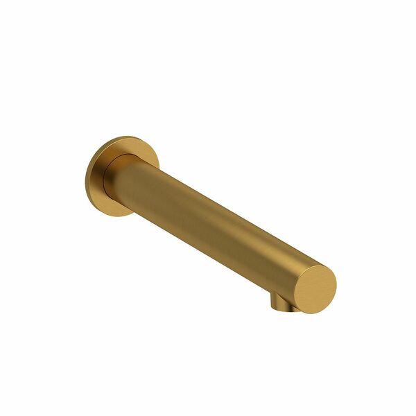 riobel riu 3 way system with hand shower rail shower head and tub spout Brushed Gold Wall Arm