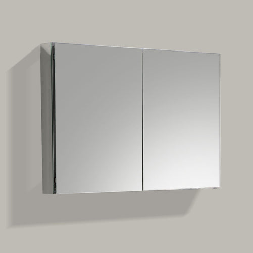 kube 48 mirrored medicine cabinet kubebath