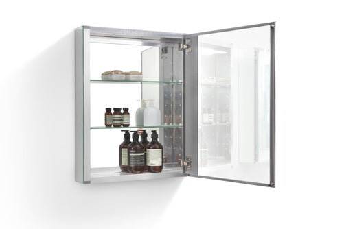 kube 20 mirrored medicine cabinet kubebath