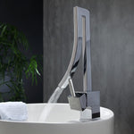 aqua elegance single lever wide spread faucet chrome kubebath