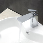 aqua adatto single lever faucet chrome kubebath