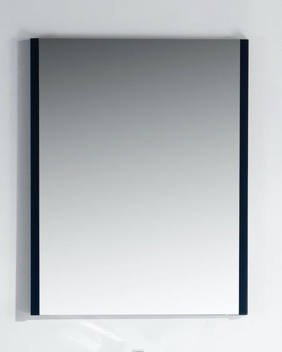 Kubebath Aqua 22" Framed Mirror Blue
