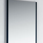 Kubebath Aqua 22" Framed Mirror Blue