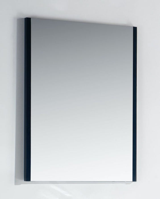 Kubebath Aqua 22" Framed Mirror Blue