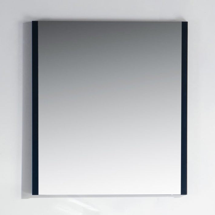 Kubebath Aqua 28" Framed Mirror Blue