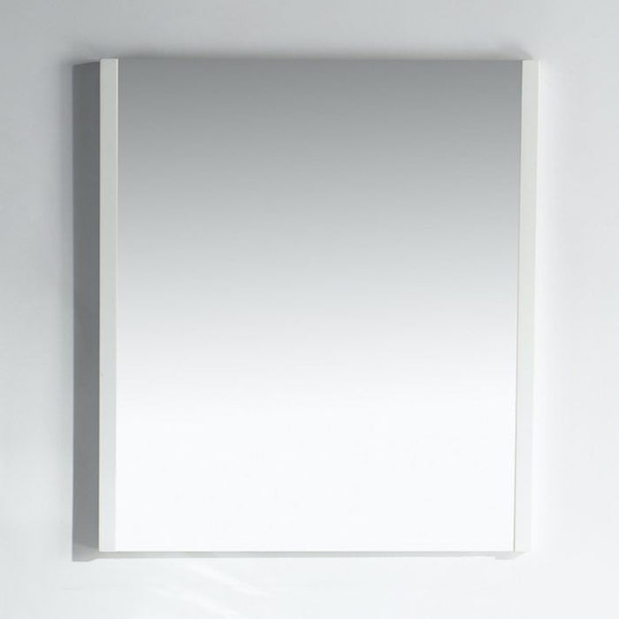 Kubebath Aqua 28" Framed Mirror white