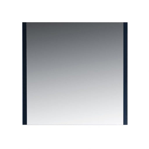 Kubebath Aqua 35" Framed Mirror Blue