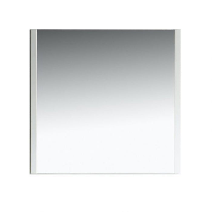 Kubebath Aqua 35" Framed Mirror white