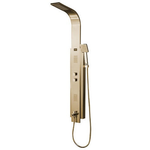 Cappo Shower Column with Hand Shower and 2 Jets Gold
