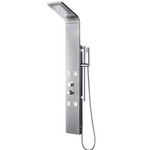 Cebou Shower Column with Hand Shower and 4 Jets Stainless Steel