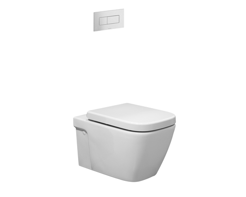 Cube Invisi™ Series II Wall-mount Toilet White