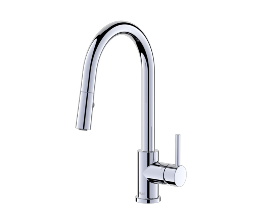 Fluid Wisdom F827 Pull Down Kitchen Faucet Chrome