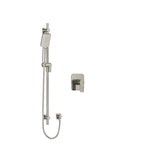 riobel fresk pressure balance hand shower faucet system single function Brushed Nickel