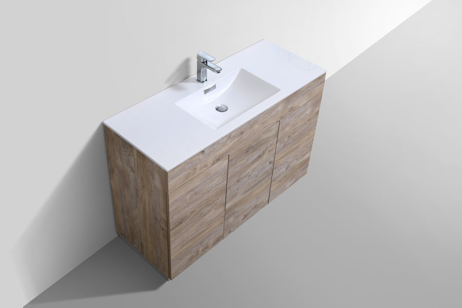 Milano 48" Single Sink Modern Bathroom Vanity