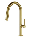 Moochi Pull-Out Kitchen Faucet Gold