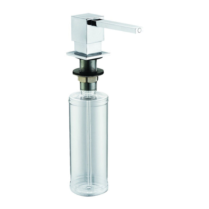 Agua Canada Moris Soap Pump Square Chrome