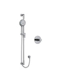 riobel parabola pressure balance shower faucet system single function Chrome