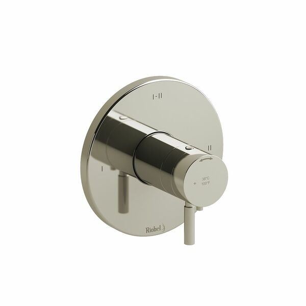 Riobel Riu 2-Way No Share with Shower Head and Tub Spout Polished Nickel