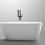 Vanity Art Progue 59" Acrylic Freestanding Bathtub White