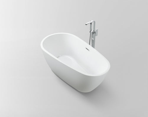 Vanity Art Progue 67" Acrylic Freestanding Bathtub White