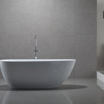 Vanity Art Progue 59" Acrylic Freestanding Bathtub White