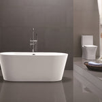 Vanity Art Alto 68" Acrylic Freestanding Bathtub White
