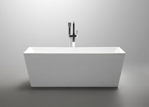 Vanity Art Vigo 67" Acrylic Freestanding Bathtub White