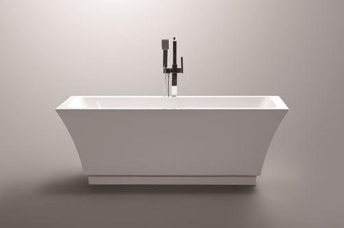 Vanity Art Munich 59" Acrylic Freestanding Bathtub White