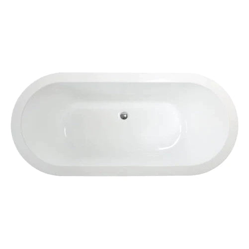 Vanity Art Talin 68" Acrylic Freestanding Bathtub White