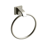 Riobel Zendo Towel Ring Brushed Nickel