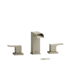 Riobel Zendo 8" Lavatory Faucet with Open Spout Brushed Nickel