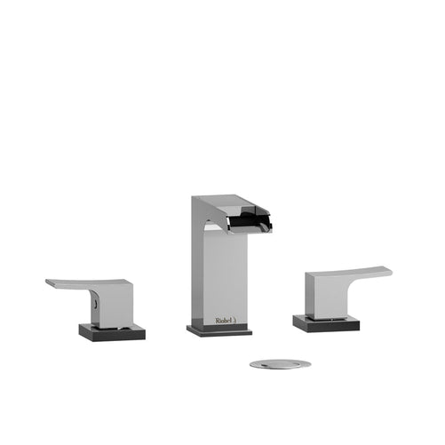 Riobel Zendo 8" Lavatory Faucet with Open Spout Chrome