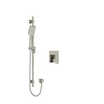 riobel zendo pressure balance hand shower faucet system single function Brushed Nickel