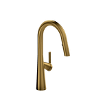 Ludik Kitchen Faucet with 2 Jet Spray Brushed Gold