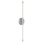 Motif Double Wall Sconce Chrome